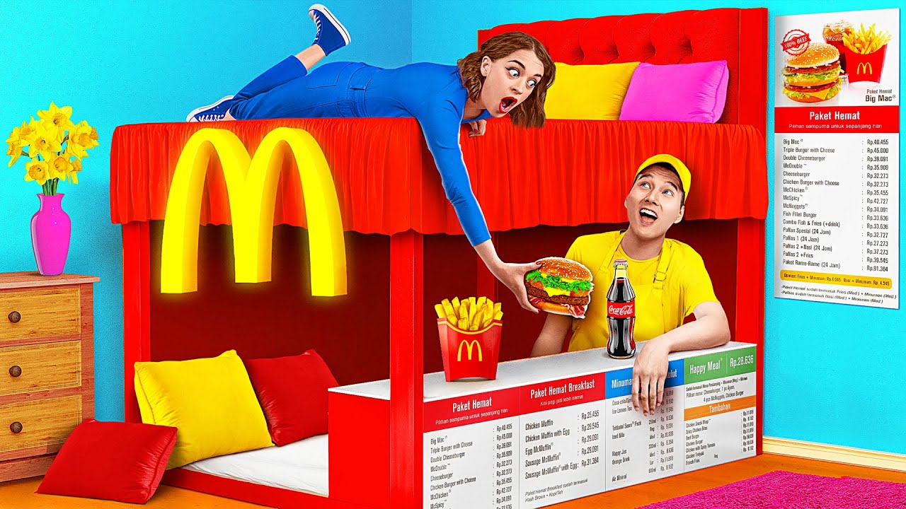 Мы Открыли Свой МакДональдс у Себя Дома от Multi DO Challenge