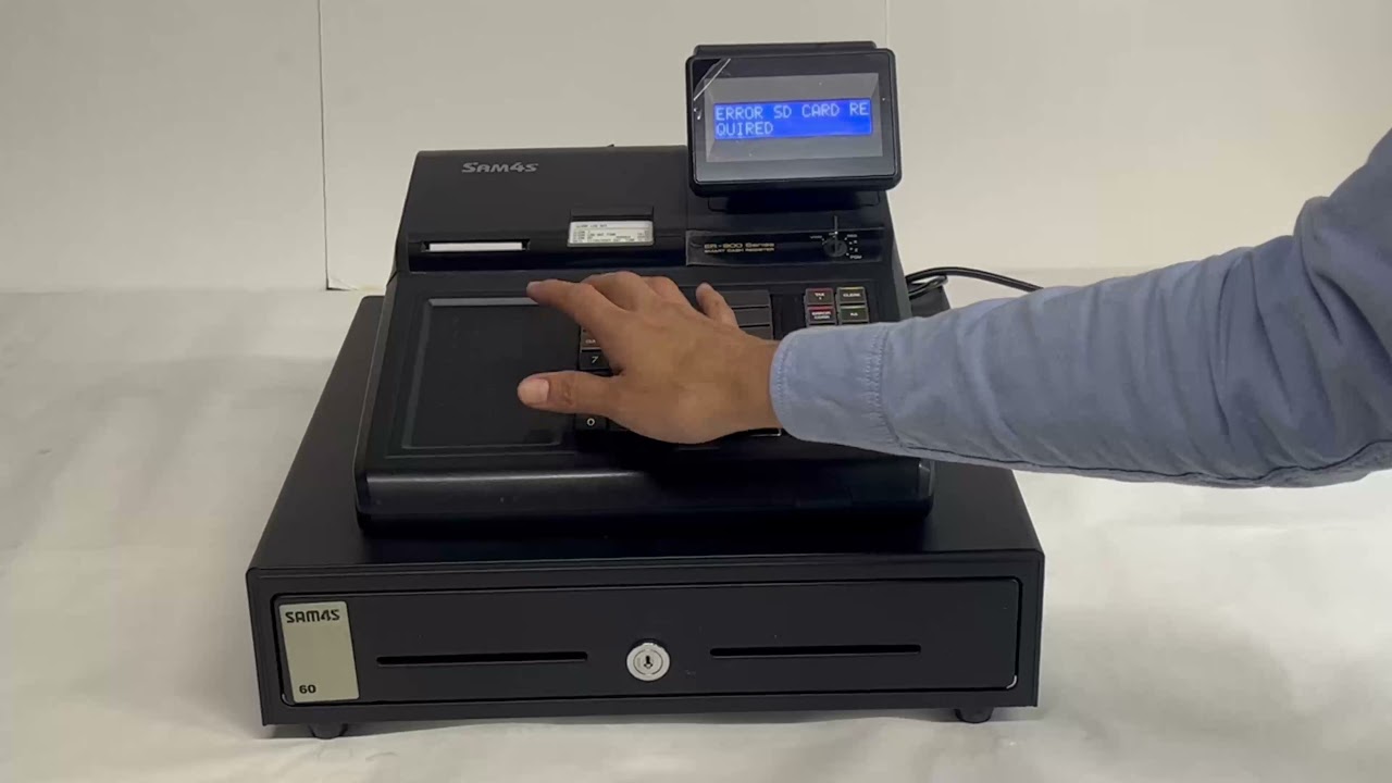 RAM Clear & How to Sign Clerks In/Out | SAM4S ER-915 Cash Register Tutorials