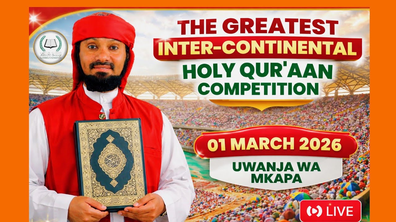 LIVE: MASHINDANO MAKUBWA ZAIDI YA QUR'AN TUKUFU YA MABARA YOTE ULIMWENGUNI