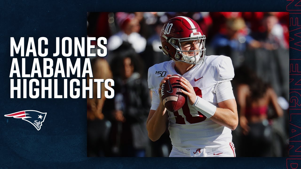 Mac Jones College Highlights | QB, Alabama (New England Patriots)