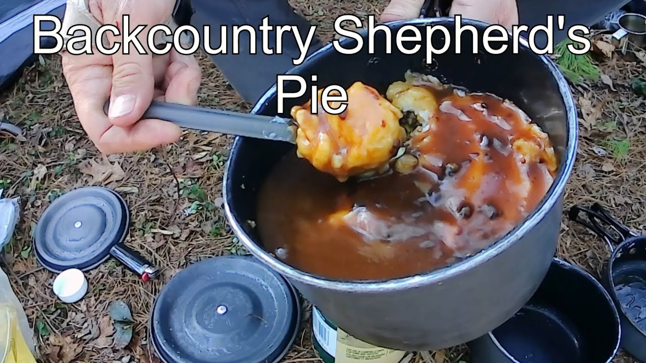 Backcountry Shepherd's Pie (Dehydrated Backpacking Meal)