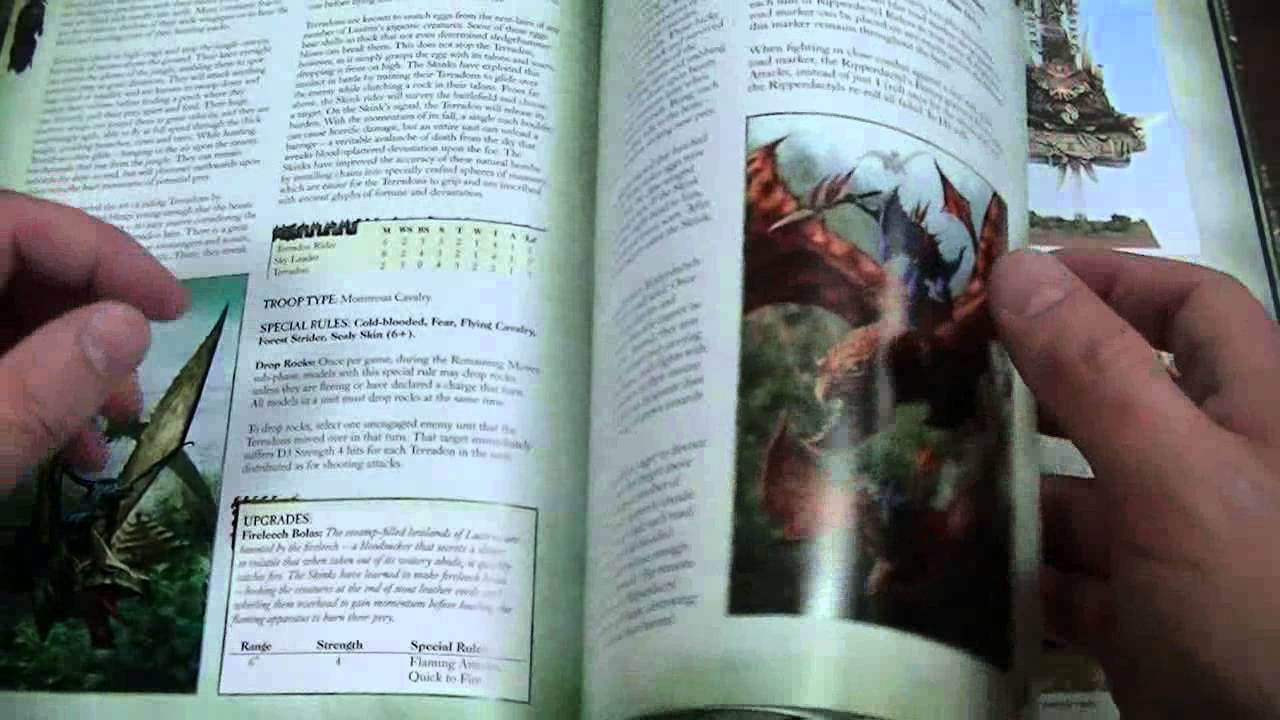 Lizardmen First Impressions of new 8th edition army book- Blue Table Painting