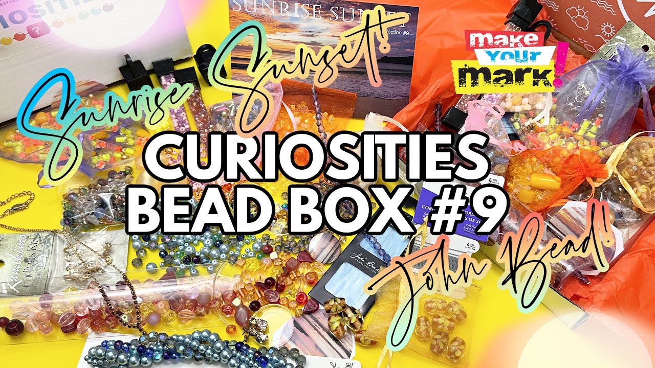 CURIOSITIES BEAD BOX 9 - Sunrise Sunset!