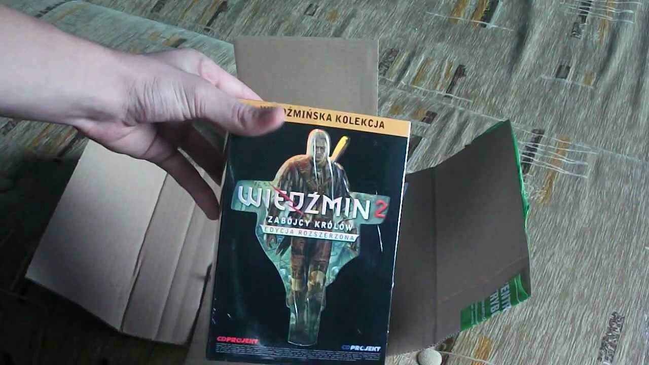 Unboxing Wiedźmina Edycja Rozszerzona - Wiedźmińska Kolekcja