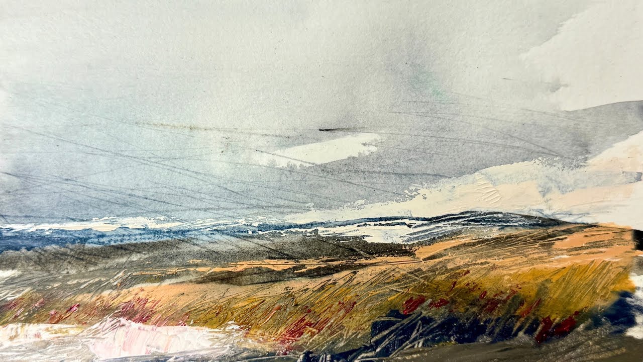 Watercolor + Water-Mixable Oil Paint: What Works and What Fails