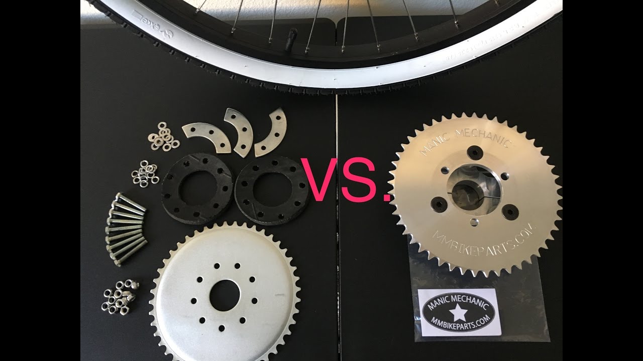 How To Install A Motorized Bike Kit - Rear Sprocket