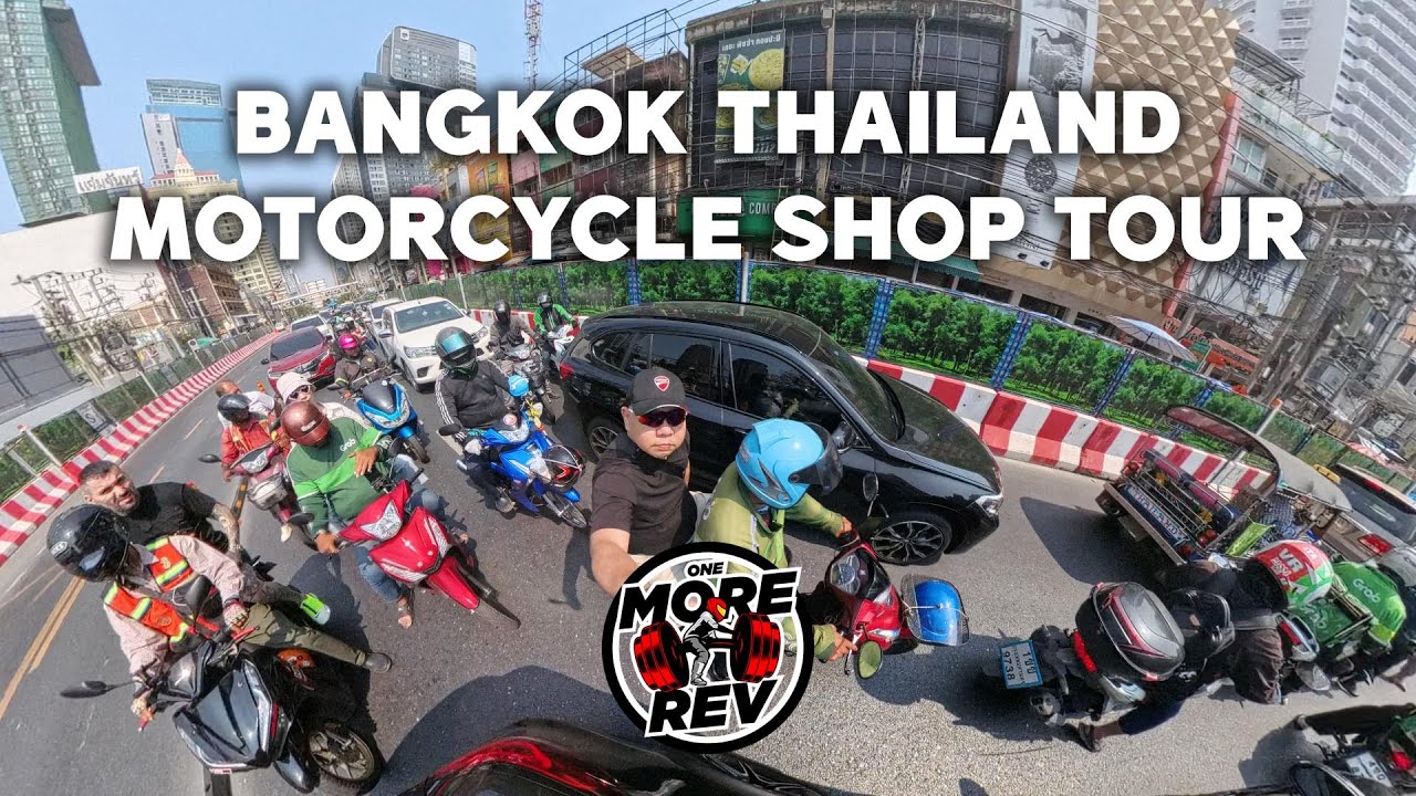 Bangkok Motorcycle shop tour