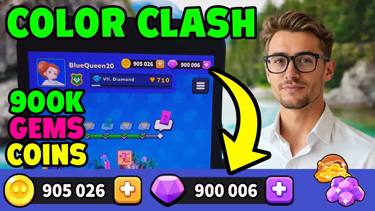 Color Clash Hack ✅ How to Get 900K FREE GEMS & Coins in Color Clash 2025 (iOS & Android)