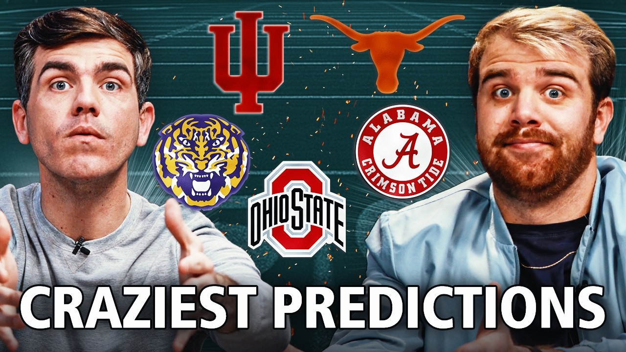 College Football's CRAZIEST PREDICTIONS for 2026