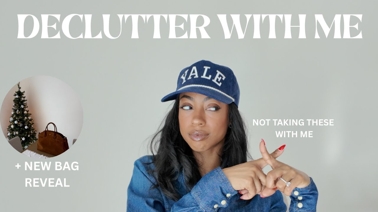 DECLUTTER MY CLOSET| WHAT I WASN'T WEARING + NEW BAG REVEAL