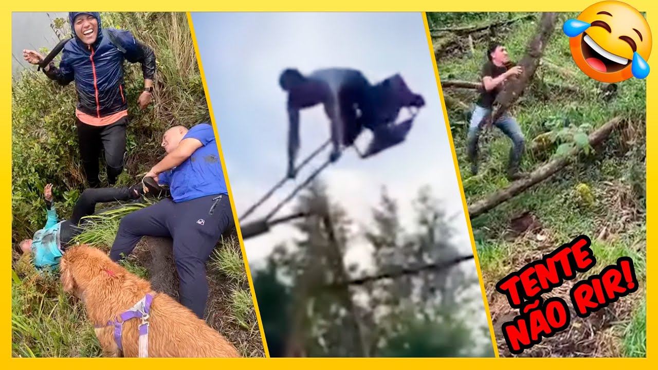 AVENTUREIROS SELVAGENS! 😂 TENTE NÃO RIR 2025‼️