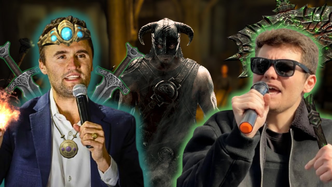 La gente sta capendo Skyrim grazie a Charlie Kirk...