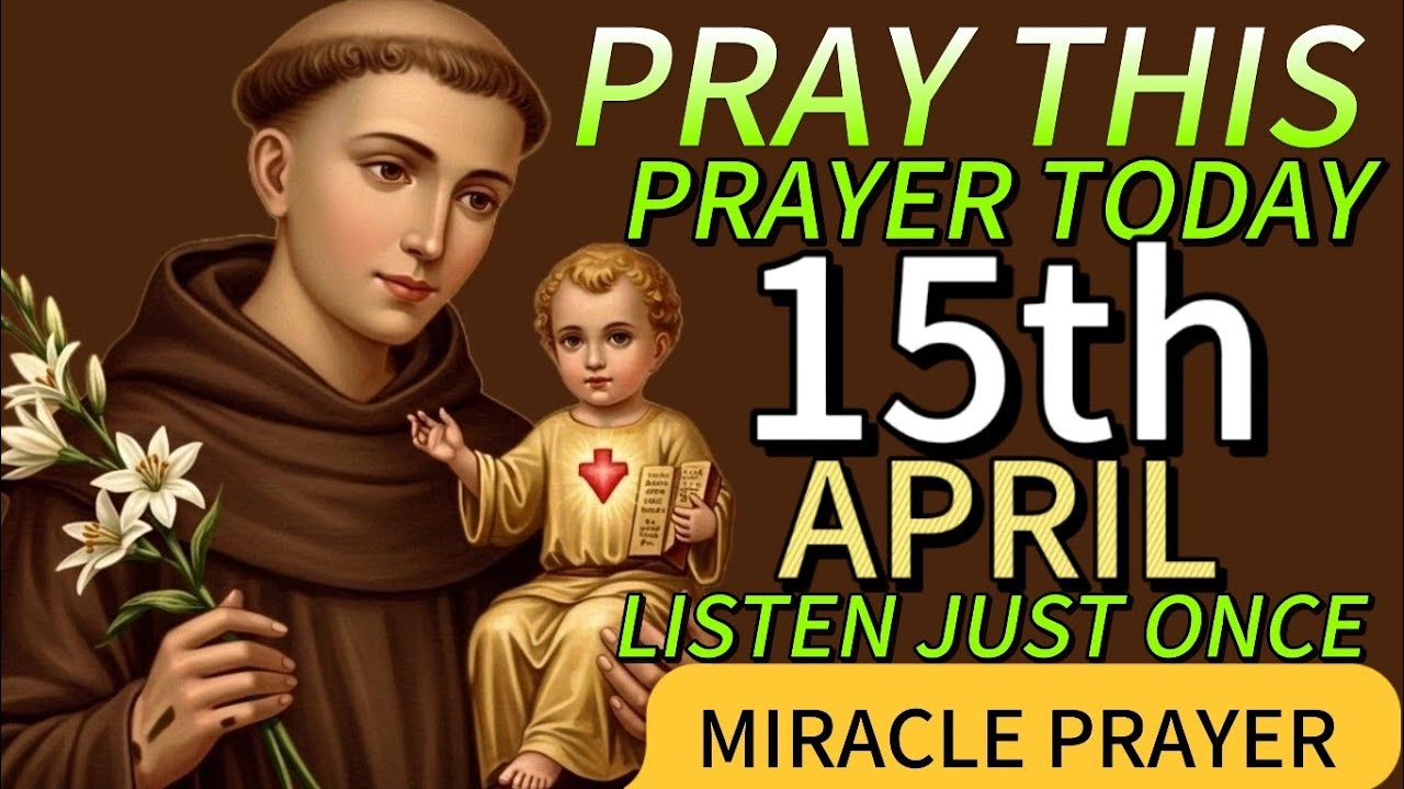 МОЩНАЯ ЧУДЕСНАЯ МОЛИТВА, КОТОРАЯ МЕНЯЕТ ВСЁ / СВЯТОЙ АНТОНИЙ ДОНЕВЕКОВЫЙ