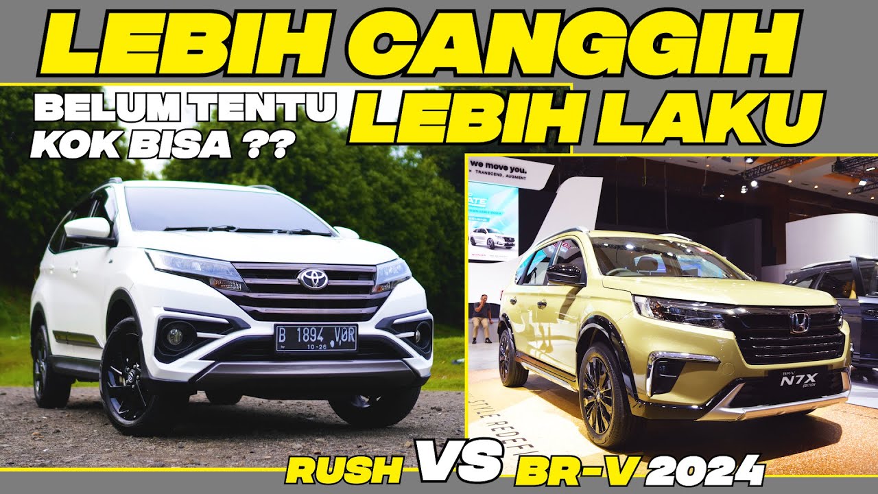 RUSH GR SPORT VS BRV N7X, LEBIH PILIH YANG MANA ? #teguhku #rushgrsport #hondabrv2023