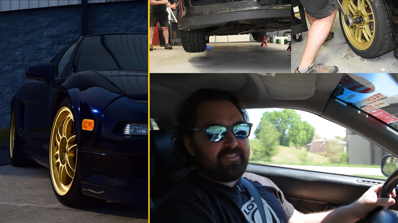 Driving my NSX for the first time after DIY major service (nervous!)