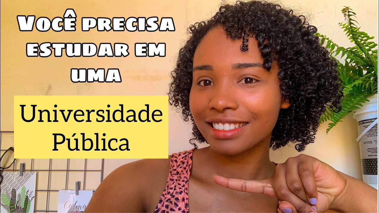 8 MOTIVOS PARA VOC&Ecirc; ESTUDAR EM UMA UNIVERSIDADE P&Uacute;BLICA- FACULDADE FEDERAL! Gabi Souza