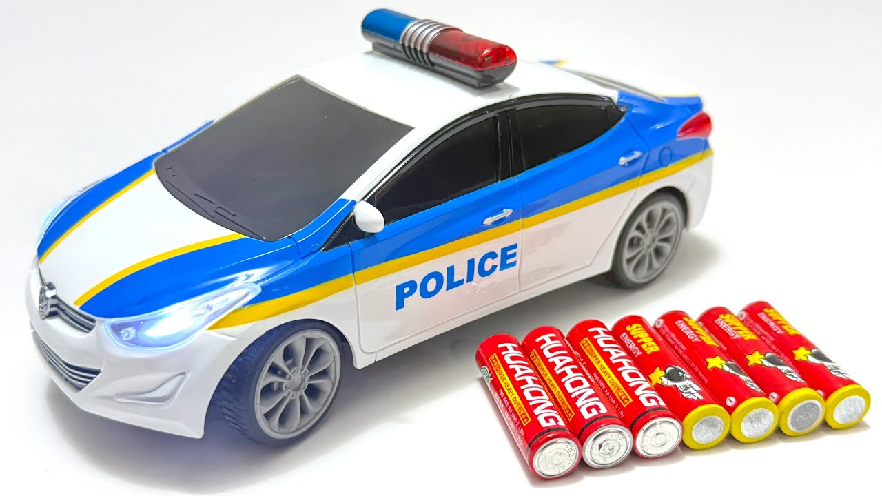 Unboxing Remote Control Police Car, Electric Retro Steam Train, Dancing Robot, RC Flipping Stunt Car