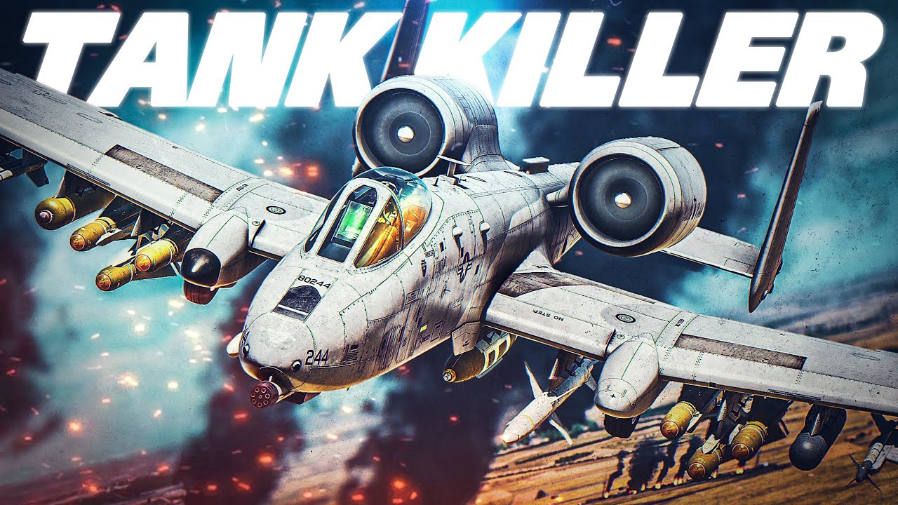 УБИЙЦА ТАНКОВ | A-10C Warthog — ближняя авиаподдержка | Цифровой боевой симулятор | DCS |
