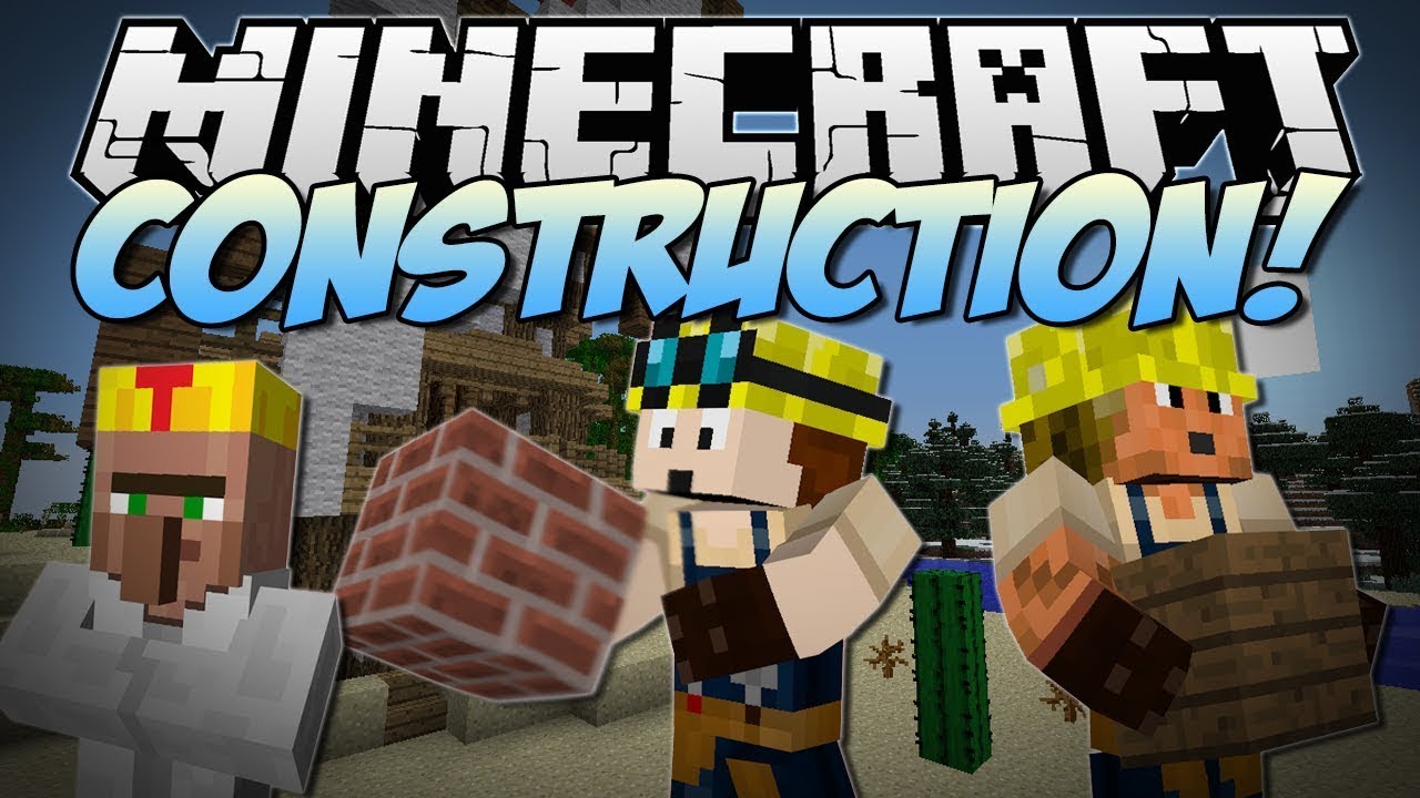 Minecraft | CONSTRUCTION! (into EPIC Kingdoms!) | Mod Showcase