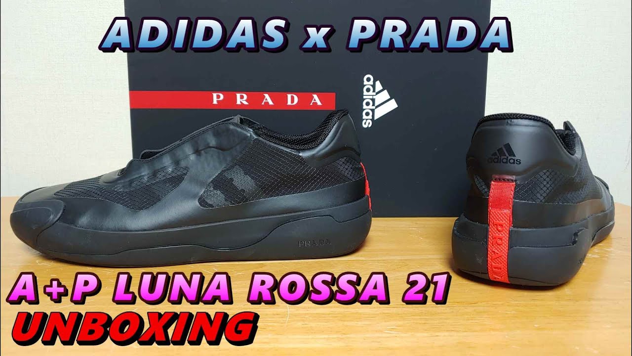 [역시 명품이라 다르군요^^] 아디다스 x 프라다 A+P 루나 로사 21 (ADIDAS x PRADA A+P LUNA ROSSA 21)