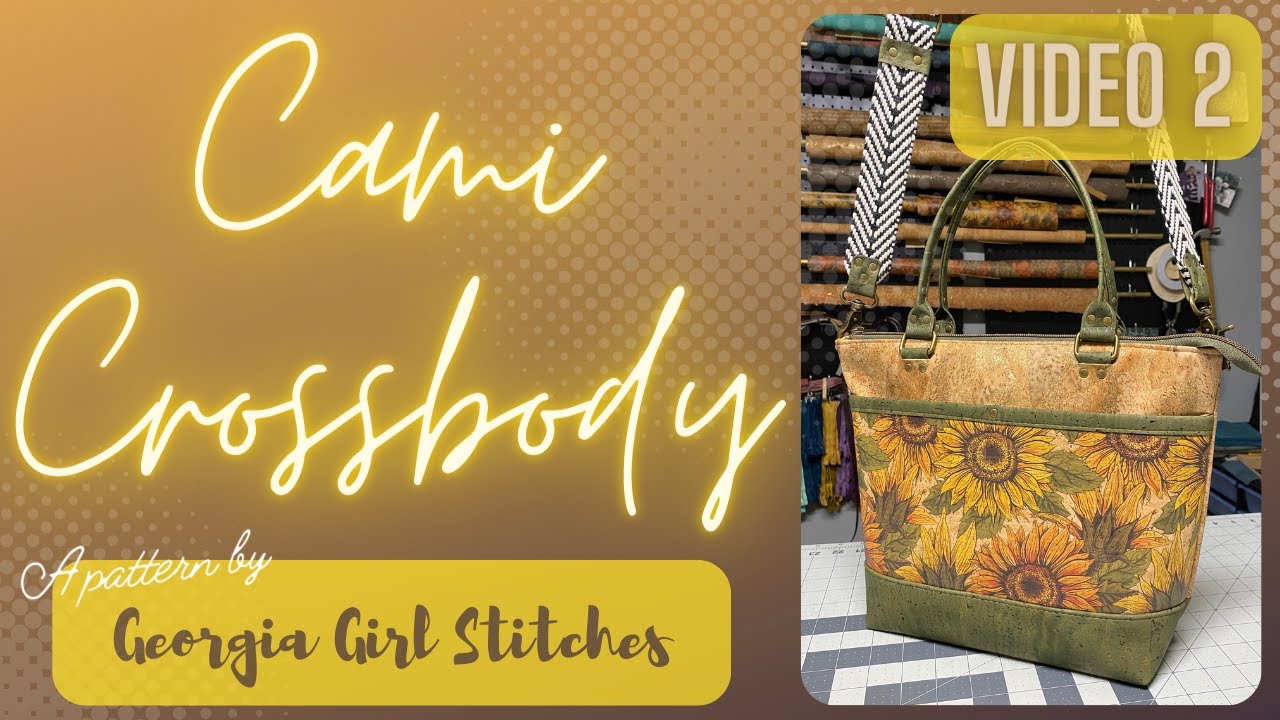 Video 2 of 2 - Cami Crossbody Bag by Georgia Girl Stitches