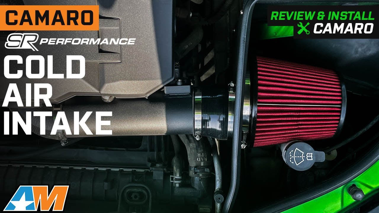 2010-2011 3.6L Camaro SR Performance Cold Air Intake; Black Review & Install