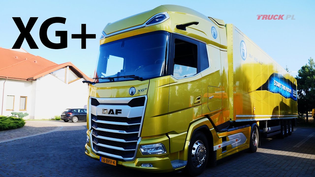 DAF XG+ 40 ton i mega niskie spalanie !