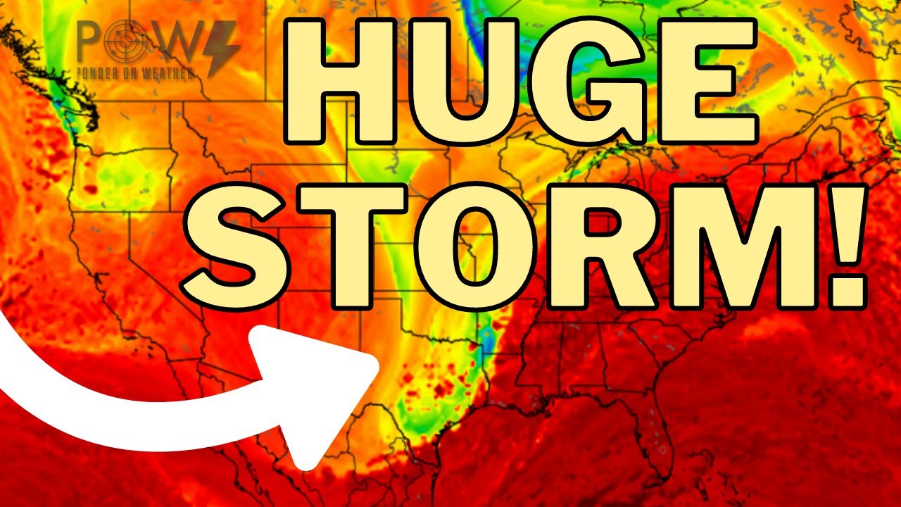 A Huge Storm With Major Flooding! Very Heavy Rainfall in Texas. From Drought To Flood! POW Weather