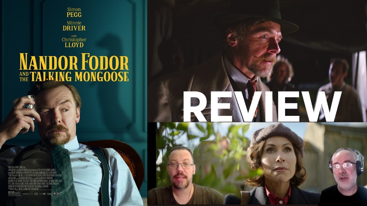NANDOR FODOR AND THE TALKING MONGOOSE Movie Review - (Simon Pegg, Minnie Driver)