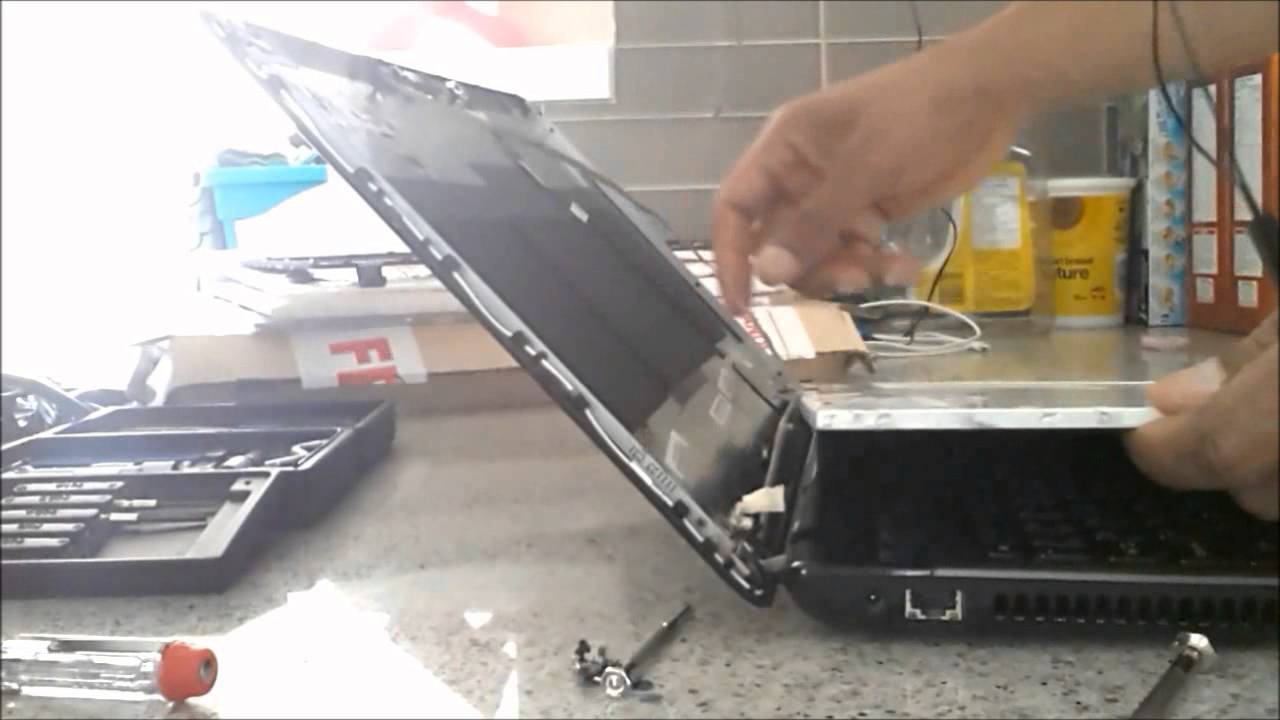 Laptop screen replacement / How to replace laptop screen [Acer Aspire 5750G-6653]