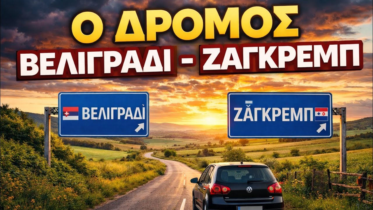 Τι συμβαινει στο δρομο απο Σερβια για κροατια οδικως.