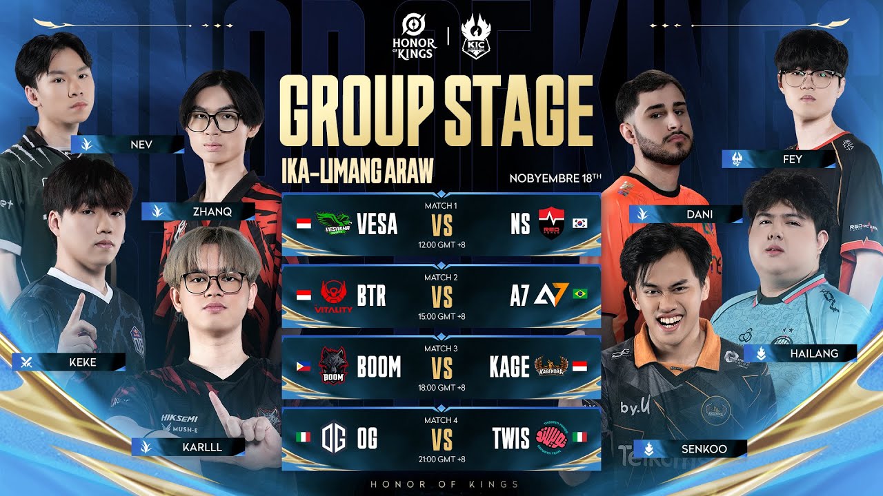 [FIL] KIC2025 | Group Stage Day 5
