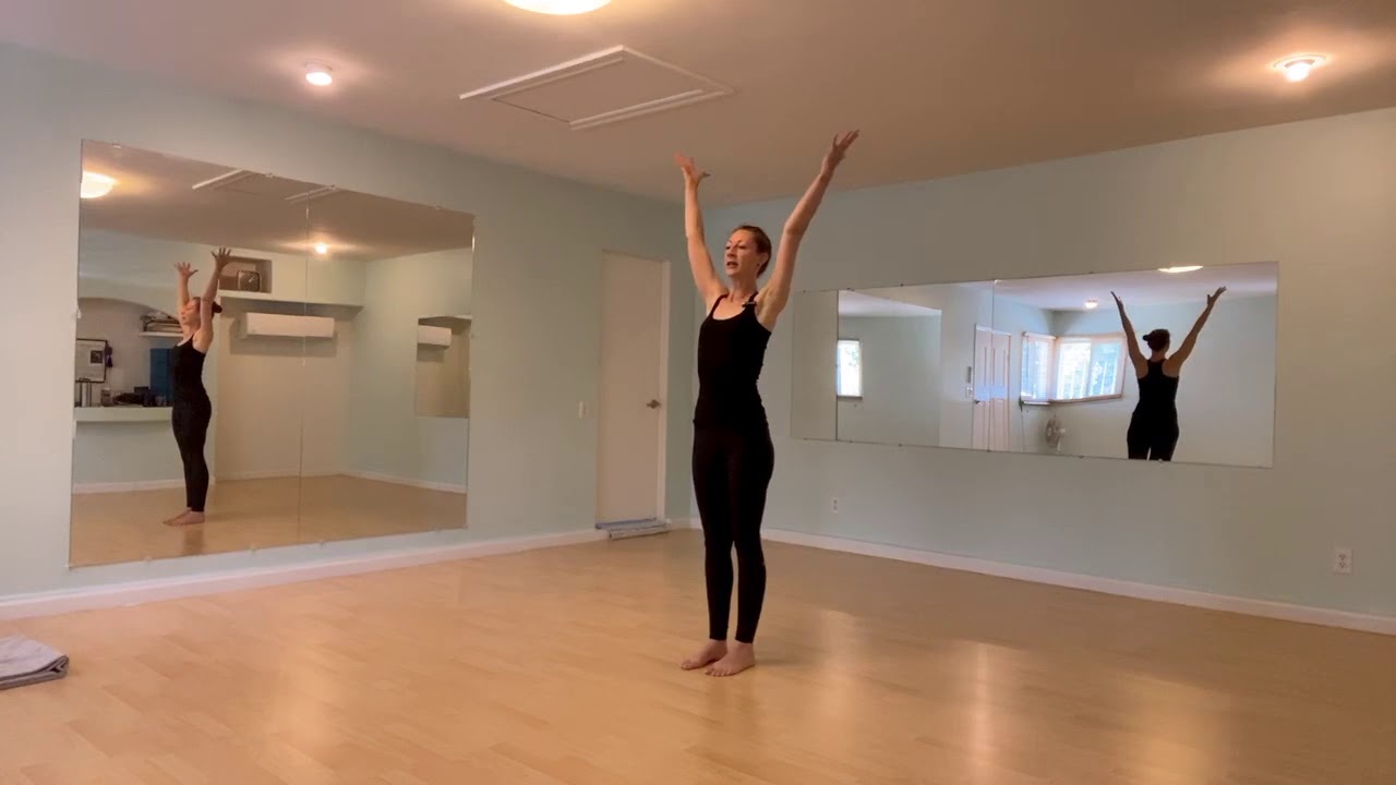 35 minute Dance Flow Yoga class recorded from Zoom live class