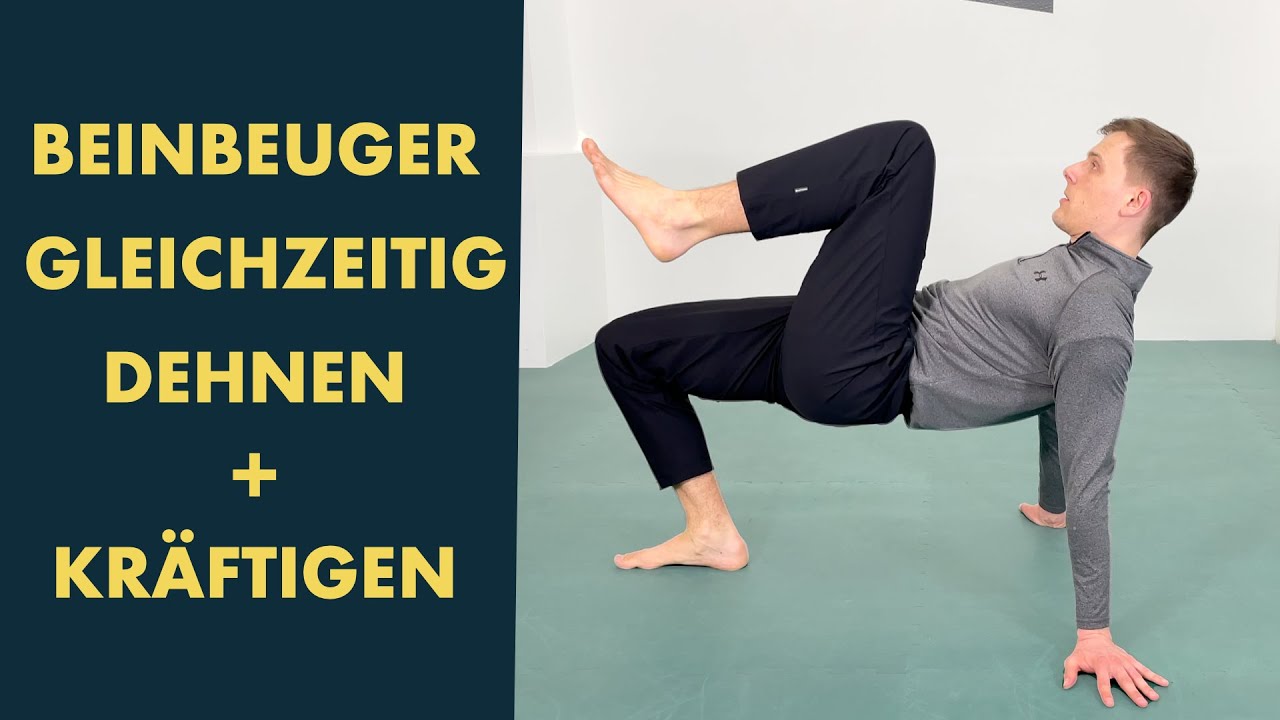 Beinbeuger unbedingt dehnen UND trainieren! 👉🏻 1 simple Übung
