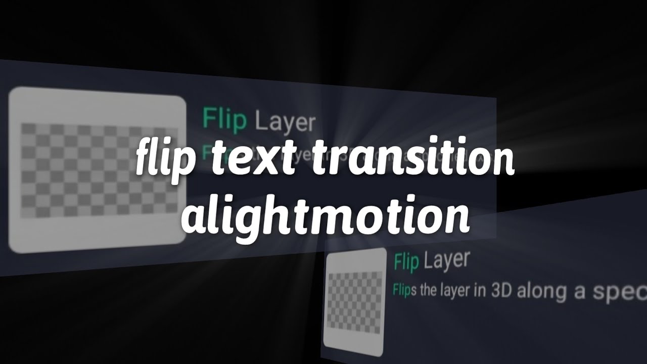 Flip text transition tutorial || Alightmotion Nepali #tutorial #nepal