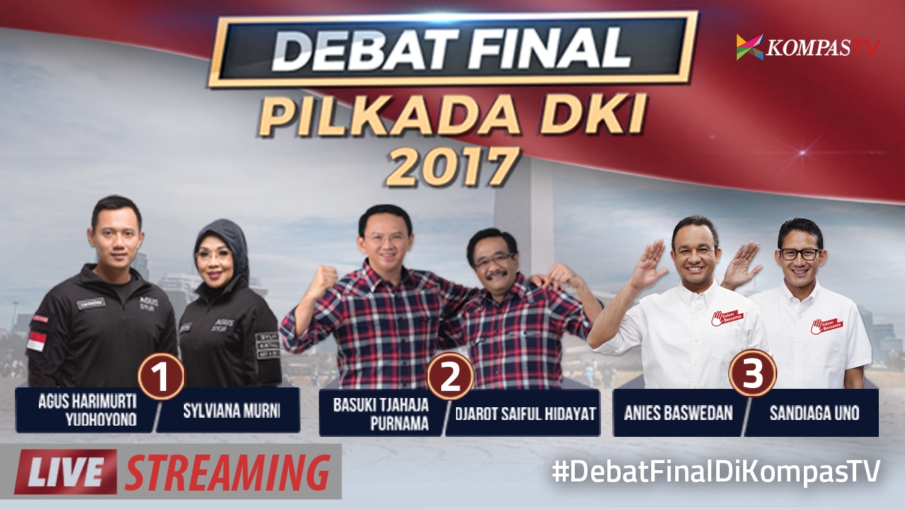Debat Final Pilkada DKI Jakarta 2017