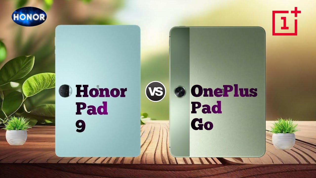 Honor Pad 9 Vs OnePlus Pad Go ll Full Comparison ⚡which one is best ?