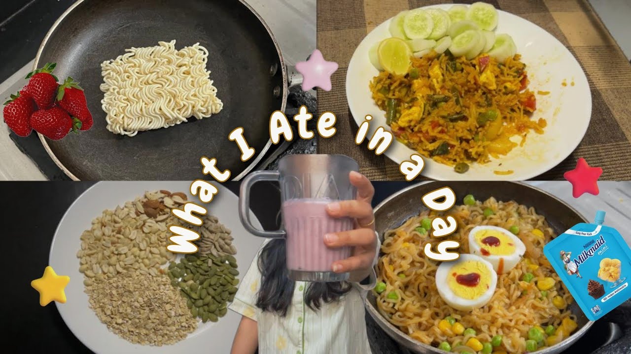 weekend vlog 🍛 home cooking 🍳 masala maggi 🍜 made energy bar 🍪 aesthetic indian diet vlog 💖