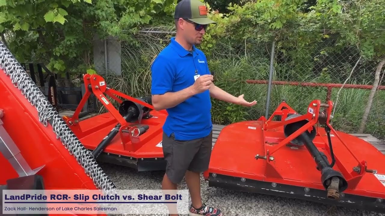 Land Pride RCR- Slip Clutch vs. Shear Bolt