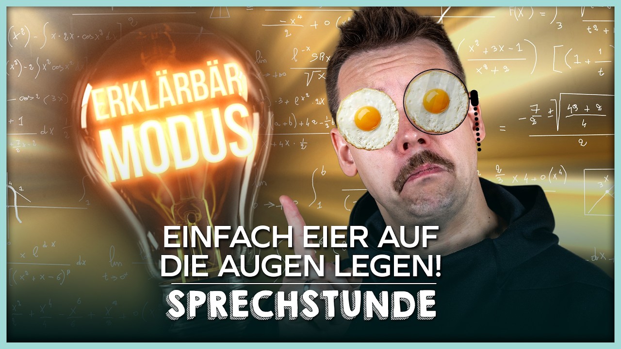 Einfach Eier auf die Augen legen! - Die Sprechstunde (#645)