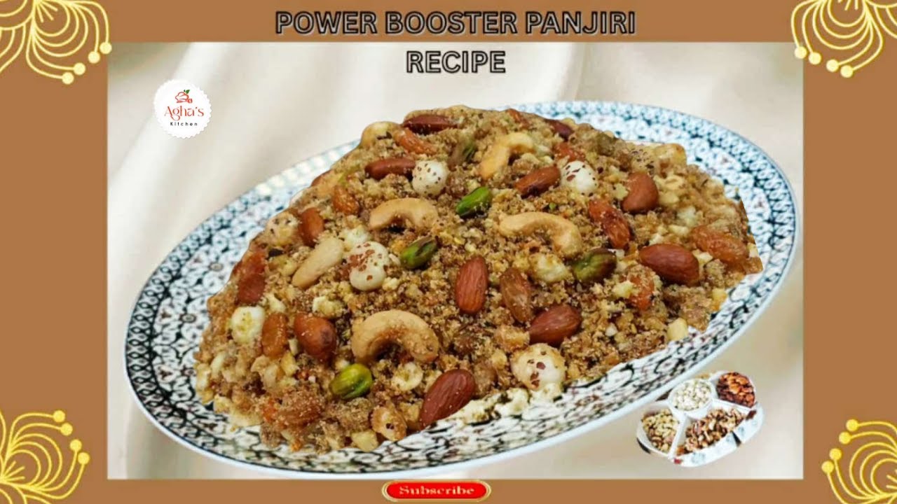 Healthy Panjiri Recipe |Boost Immunity Reduce Joint Pain Strengthen Bones |New Mom Special