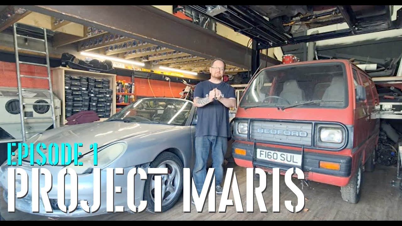 Я устанавливаю двигатель PORSCHE в свой Bedford Rascal - Проект Maris - Эпизод 1