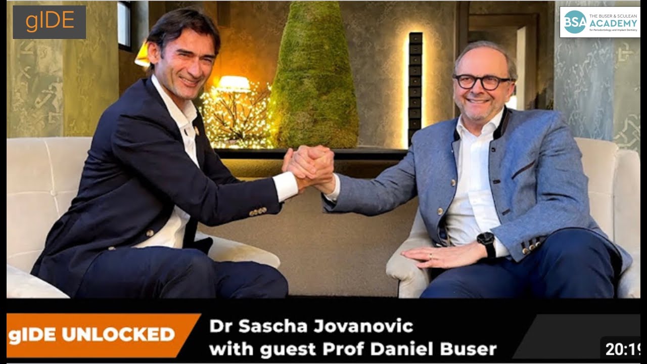 Talk with Sascha Jovanovic & Danny Buser, why hybrid implants should the implants in the future