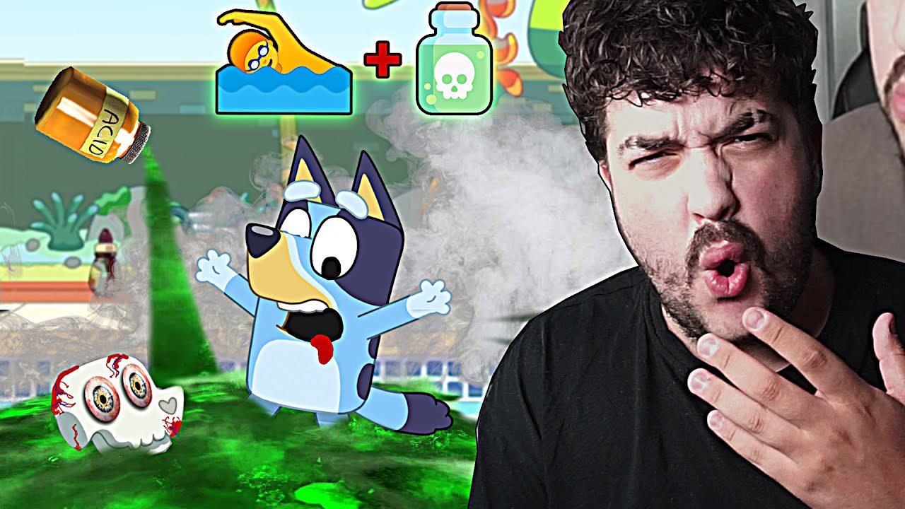 PUSE &Aacute;CIDO EN LA PISCINA DE LA APP DE BLUEY