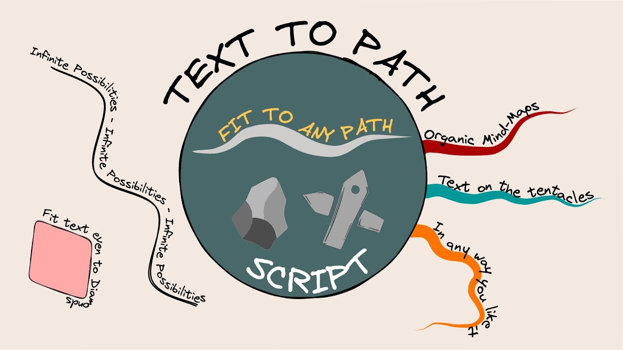 Obsidian Excalidraw: How to Put Text on a Path (Text to Path Script Guide)