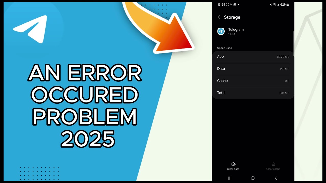 How To Fix Telegram An Error Occured Problem 2025