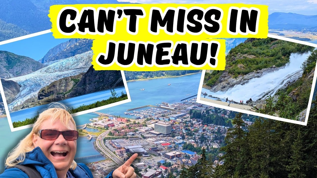 Top Things to Do in Juneau Alaska - Mendenhall Glacier, Nugget Falls & Mt. Roberts Tram!