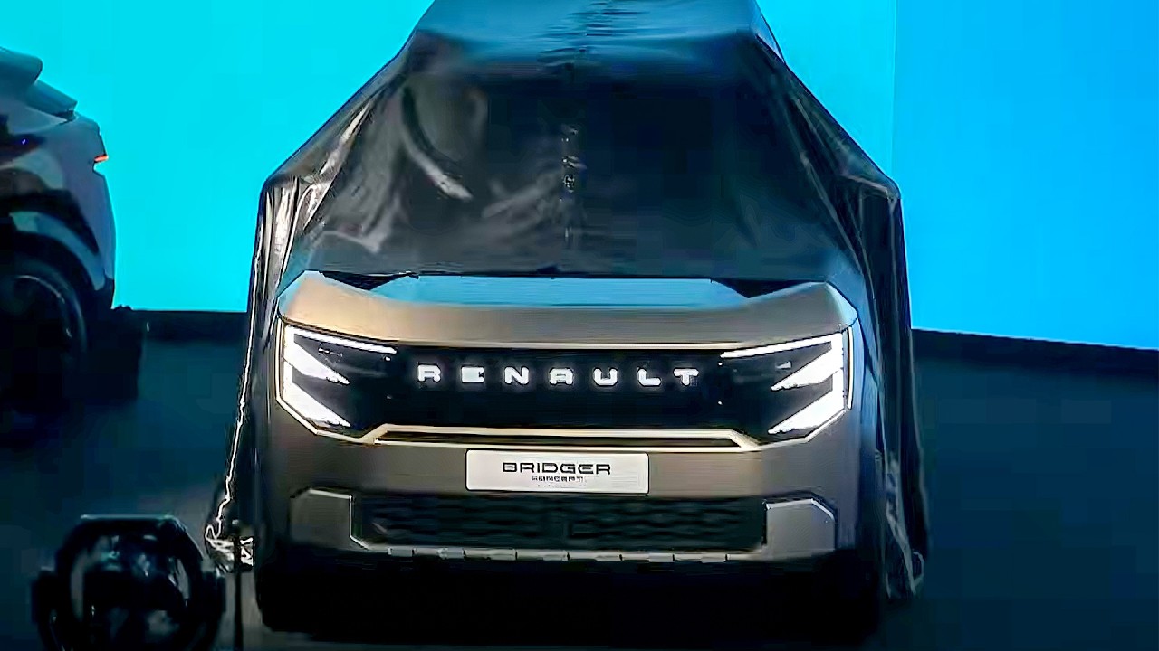 NEW Renault Bridger SUV Concept - World Premiere