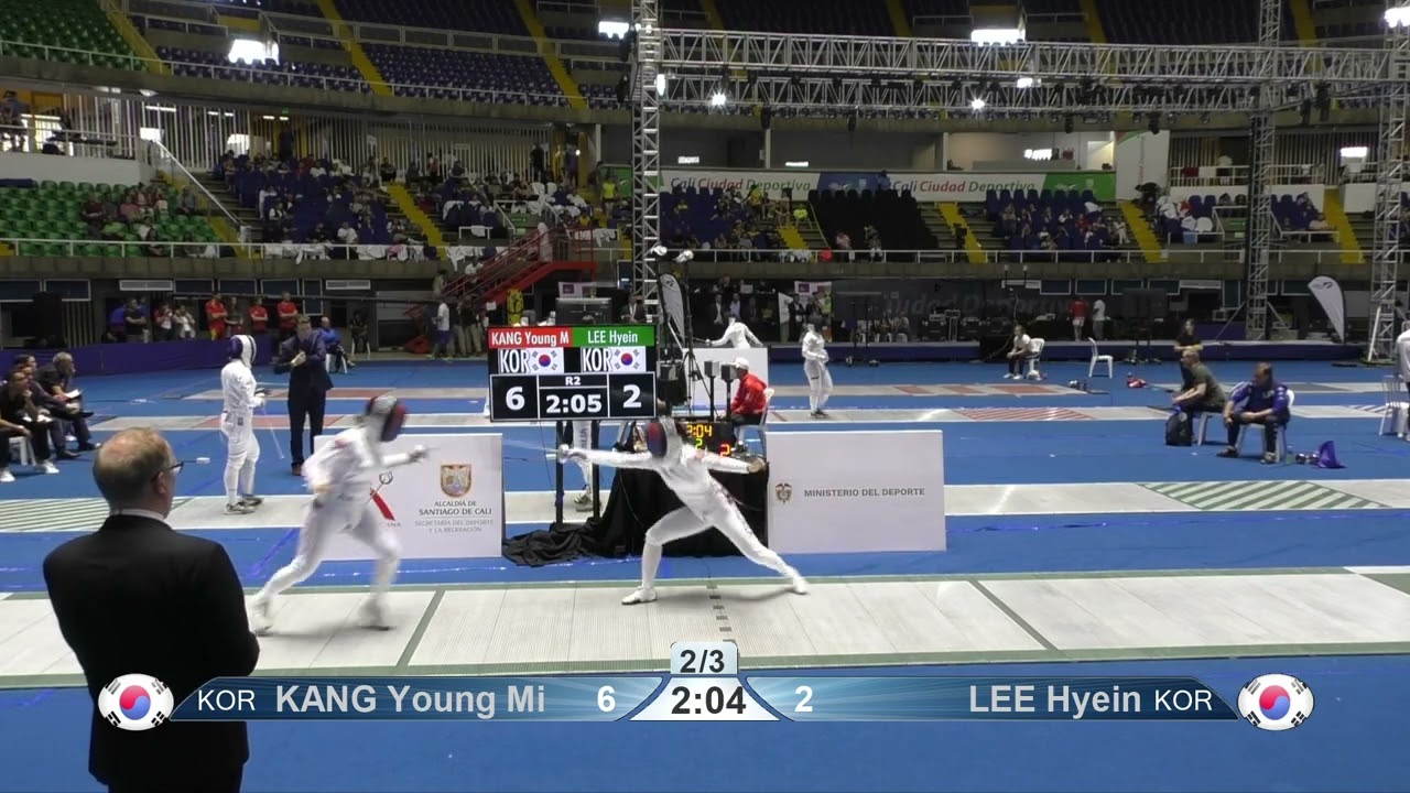 2023 95 T64 20 F E Individual Cali COL GP GREEN LEE KOR vs KANG KOR