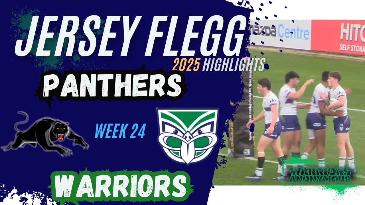 Warriors v Penrith | Jersey Flegg 2025 | Rd24 HIGHLIGHTS